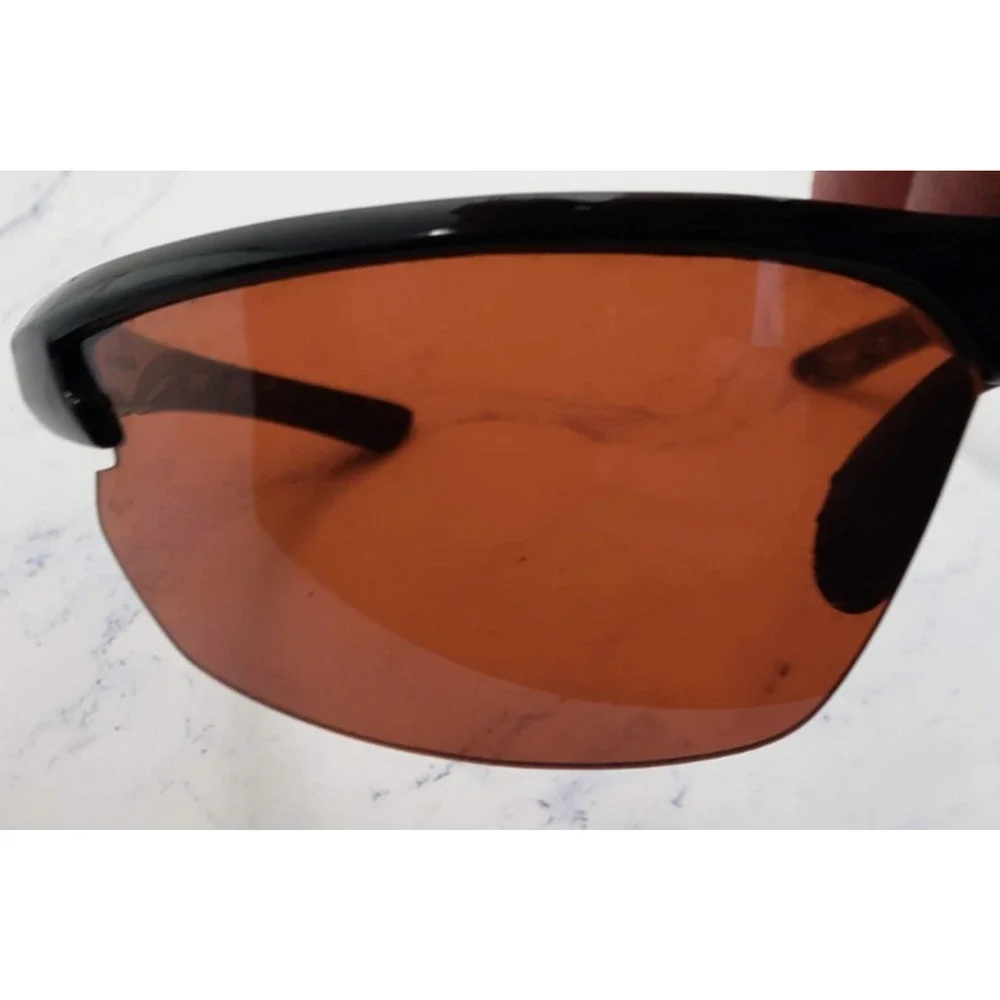 Maxx Sunglasses TR90 Maxx Domain HD Black Amber Lens